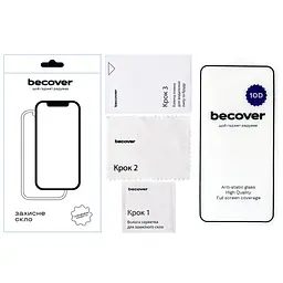 Скло захисне BeCover Samsung Galaxy S24 FE SM-S721 10D Black (712486) - мініатюра 4