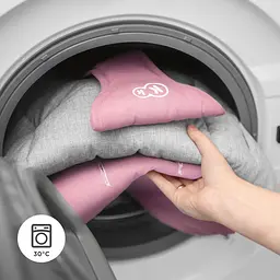 Шезлонг-гойдалка Kinderkraft Felio 2 Peony Rose сірий з рожевим KBFELI20PNK0000 (00-00305172) - мініатюра 11