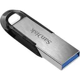 USB Flash накопичувач SanDisk 64GB Ultra Flair USB 3.0 Silver Black (SDCZ73-064G-G46) - мініатюра 3