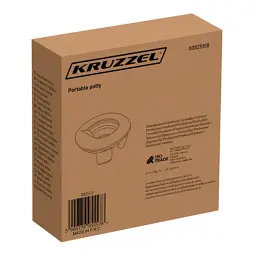 Складаний дитячий горщик Kruzzel 2в1 (мобільний + накладка на унітаз) з чохлом і пакетами, модель 25510 - мініатюра 10