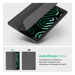 Чохол до планшета Armorstandart Smart Fold Pen Apple iPad Air 13 (2024) Dark Grey (ARM78134) - мініатюра 6