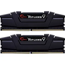Модуль пам'яті DDR4 G.Skill Ripjaws V 2x16GB 3600MHz Classic Black (F4-3600C16D-32GVKC) [94575]