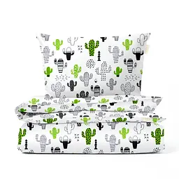 Дитяча постіль без простирадла CACTUS COSAS (4822052276419)