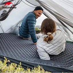 Матрац надувний Naturehike (CNH22DZ018) 7см - одномісний - 196см - Сірий/синій - мініатюра 6