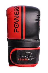 Рукавиці боксерські Power Play 3025, Black/Red - S - мініатюра 3