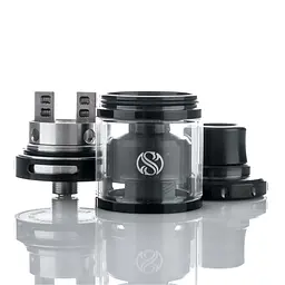Атомайзер для вейпу Merlin Mini RTA Black (am102) - мініатюра 4