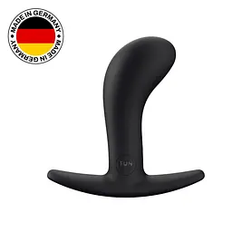 Анальная пробка унисекс, 7.5х2.5 см (черный) Fun Factory Bootie Small
