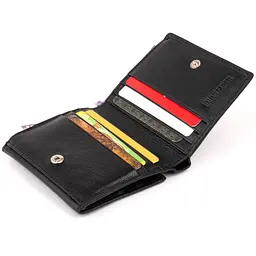 Компактний жіночий гаманець ST Leather 19256 чорний - мініатюра 5