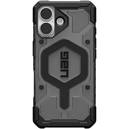 Чохол UAG для iPhone 17, Pathfinder Clear MagSafe, Ash/Black teh0019532