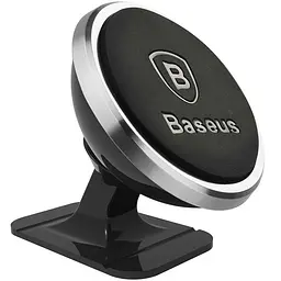 Автомобільний утримувач холдер Baseus 360-degree Rotation Magnetic Paste type SUGENT-NT0S Silver