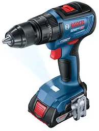 Шурупокрут-дриль ударний акумуляторний Professional GSB 18 V-50 18В Bosch teh0025294 - мініатюра 2