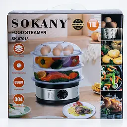 Пароварка Sokany SK-07018 - мініатюра 9
