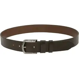 Шкіряний ремінь коричневий GRANDE PELLE 120х4х0.5 см acs0032045