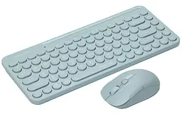 Комплект (Клавіатура та Миша) A4Tech FG3200 Air Wireless Blue - мініатюра 3