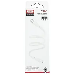Кабель XO NB-Q265A Minimalist Series PD 27W Type-C to Lightning 1м Білий - мініатюра 2