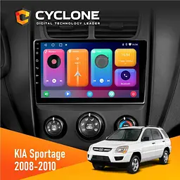 Штатна магнітола KIA Sportage 2008-2010 Cyclone C9-001 2x32 CPL Cyclone (НФ-00004142)