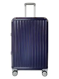 Валіза середня M Milano bag 013 полікарбонат Темно-синій
