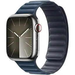Ремінець Apple High Copy FineWoven Magnetic Link для Apple Watch 42/44/45/49 mm Pacific Blue [128968] - мініатюра 3