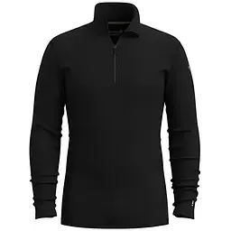 Термокофта Smart Wool Men's Classic Thermal Merino Base Layer 1/4 Zip Boxed Black XL (1033-SW SW002822.001-XL)