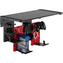 Дошка-органайзер OfficePro Black/Red настінна з полицею (WSO188) - мініатюра 3