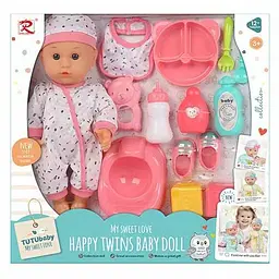 Пупс Tutu Baby playset 30 см п'є та ходить на горщик з аксесуарами 6531