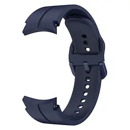 Ремінець для Samsung Galaxy Watch 6 40mm 6 44mm - синій ширина кріплення 20мм силікон Watchbands Five Classic (W10-1WB97120254) - мініатюра 3