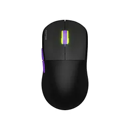 Мишка Hator Quasar 2 Ultra 4K Wireless/Bluetooth/USB Black/Lilac (HTM570BL) - мініатюра 1
