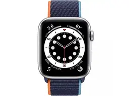 Смарт-годинник Apple Watch SE GPS + Cellular 44mm Silver Aluminum Case w. Deep Navy Sport L. (MYEN2) - мініатюра 2