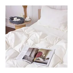 Постільна білизна MirSon Poplin Line 002 Milky White 175 x 210 (2200006277798) - мініатюра 3