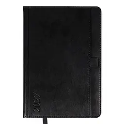 Деловой блокнот Leo Planner твердый А5 датированный 2027 Legacy 252735 368 листов черный - миниатюра 2