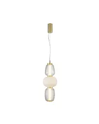 Підвісний світильник, люстра Italux PND-98374-28W-GD Eris Led 1x28W 3000K 3748Lm IP20 Золотий