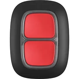 Бездротова екстрена кнопка Ajax DoubleButton black