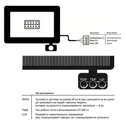 Прожектор EVROLIGHT FM-01D-10 10W 6400К - мініатюра 6