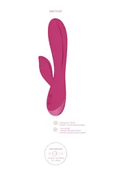 Вібратор-кролик Xocoon Endless Love G-Spot, 19 см (рожевий) - мініатюра 11