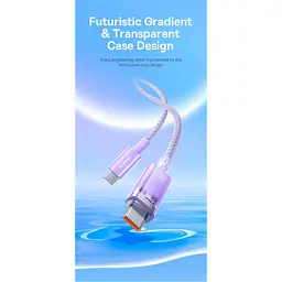 Кабель Baseus Explorer Series Fast Charging Cable with Smart Temperature Control Cable Type-C to Type-C 100W 1 - мініатюра 7