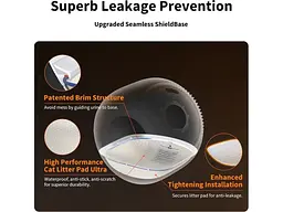 Смарт-лоток Petkit Purobot Ultra with Camera Self-Clean (P9903) - мініатюра 4