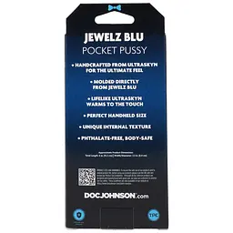 Мастурбатор вагіна Doc Johnson Jewelz Blu - мініатюра 7