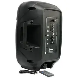 Портативна колонка XPRO ND-6008 валіза 10Вт USB SD FM радіо Bluetooth 1 мікрофон ДУ (MER-15671) - мініатюра 4