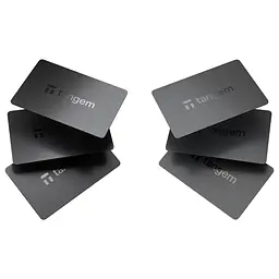 Криптогаманці Tangem Wallet Family Pack – 2 набори по 3 картки Black + Black