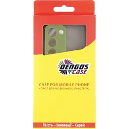Чохол до мобільного телефона Dengos Oppo A5 4G Case Matte + Glass (Olive Green) (DG-KM-158) - мініатюра 4