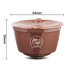 Багаторазова пластикова капсула Crema для кавоварки Krups Nescaffe Dolce Gusto Нескафе Дольче Густо iCafilas - мініатюра 3