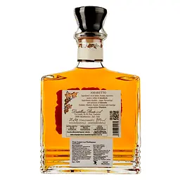 Лікер Distillerie Berta Amaretto di Mombaruzzo Selection, 28%, 0,7 л - мініатюра 2