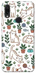 TPU чохол Demsky Cats pattern для Xiaomi Redmi Note 7 / Note 7 Pro / Note 7s