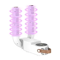 Сушарка для взуття з таймером Shoe Dryer Біла 150 Вт, складана антибактеріальна сушарка для різного взуття - мініатюра 8