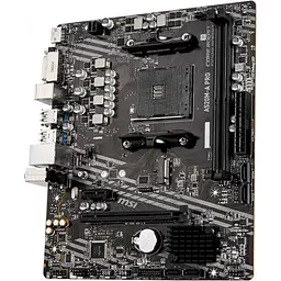 Материнська плата MSI A520M-A Pro (A520M-A PRO) (Socket AM4, AMD A520, Micro-ATX) - мініатюра 2
