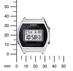 Годинники наручні чоловічі класичні сталеві електронні оригінал Casio Collection B640WD-1AVEF - мініатюра 3