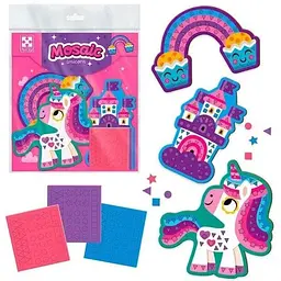 Набір для творчості Vladi Toys М'яка мозаїка Единорог VT4511-08 (4820234764617)