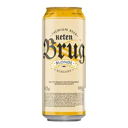 Пиво світле Keten Brug Blonde Elegant 6.7% 0.5 л (890781) - мініатюра 2