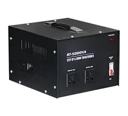 Перетворювач напруги трансформаторний універсальний ST-5000VA Input 220 V/Output 110V, Input 220 V/Output 110V+