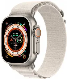 Смарт-годинник Apple Watch Ultra 49mm Titanium Case with Starlight Alpine Loop Medium [MQF03/MQFR3] [72525] - мініатюра 2